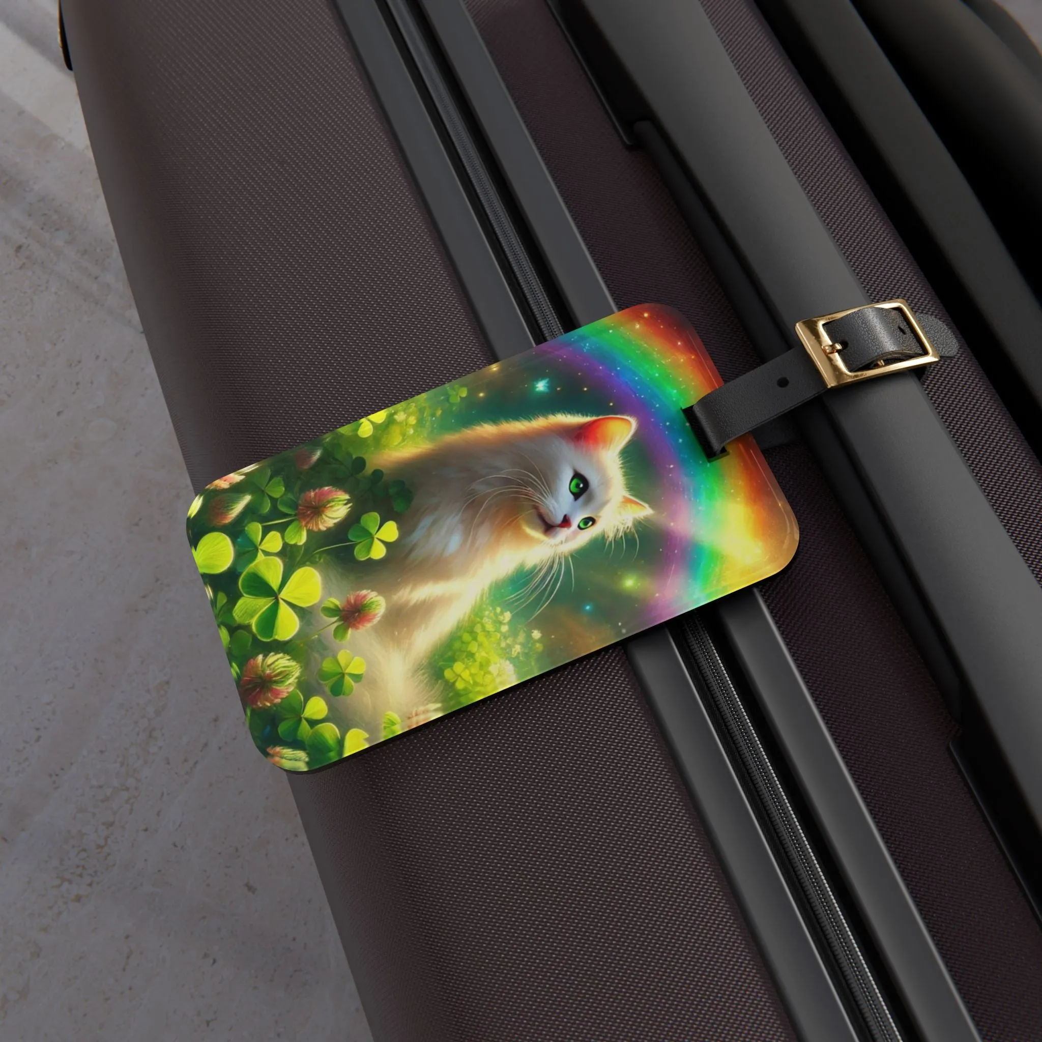 Luggage Tag - Lucky Cat - Travel Gift